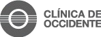 Logo de la clínica de occidente